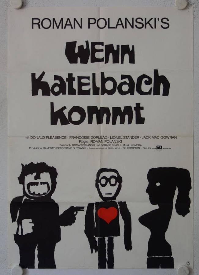 Cul-de-Sac re-release german movie poster